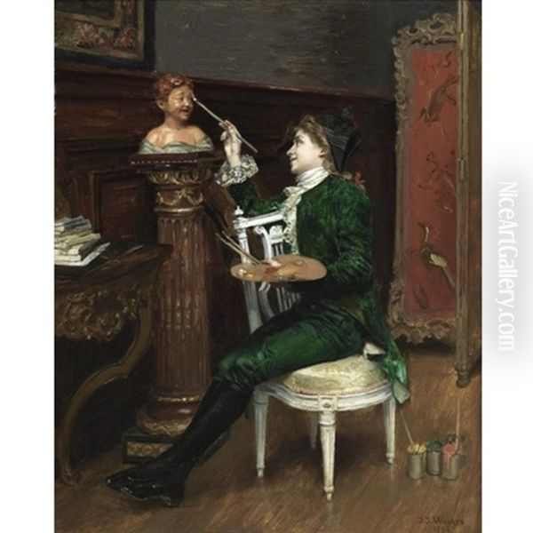 The Artist In The Studio - view 1