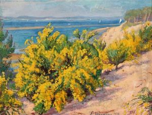 Coastal View From France by Einar, Lili Elbe Wegener