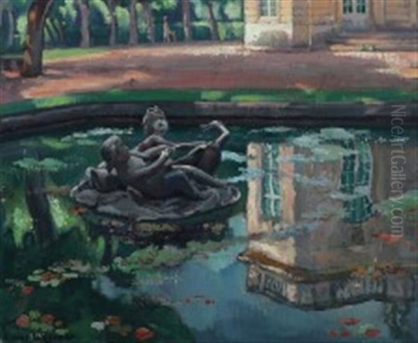 Reflection At Petit Trianon, The French Pavilion - view 1