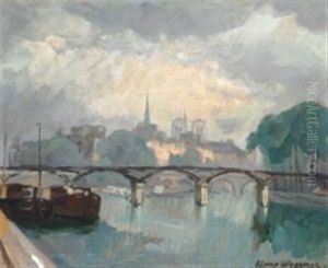 Pont Neuf by Einar, Lili Elbe Wegener