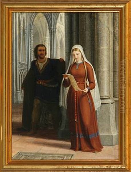 Axel And Valborg (preparatory Study) - view 1