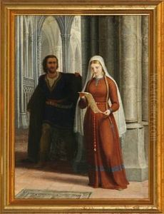 Axel And Valborg (preparatory Study)