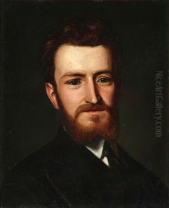 Three Portraits Of Teacher Victor Julius Bjerring, Teacher Christian Bjerring And Editor Emil Albert Edvard Bjerring (3 Works)