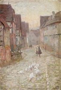 Scene From A French Village