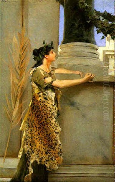 A Bacchante - view 1