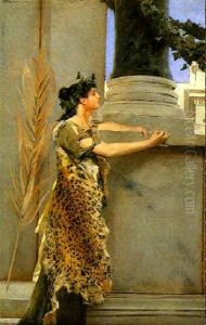A Bacchante by John Reinhard Weguelin