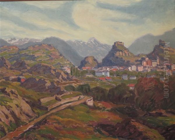 Landschaft Bei Sion - view 1