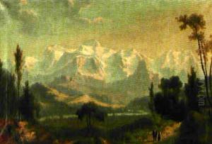 Blick Ins Mont Blanc-massiv Blick Ins Mont Blanc-massiv