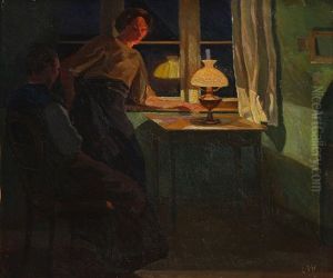 Interior With Two Women