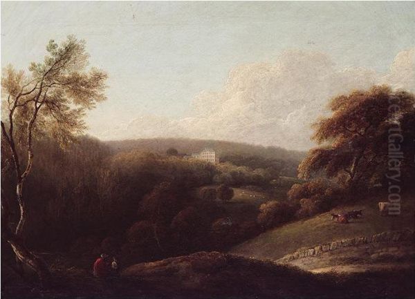 View Of Stackallen House, County Meath, From The Park - view 1