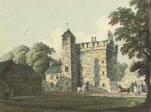 Ballyowen Castle by Samuel Frederick Brocas