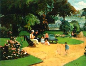 Au Jardin Public by Alice Weill