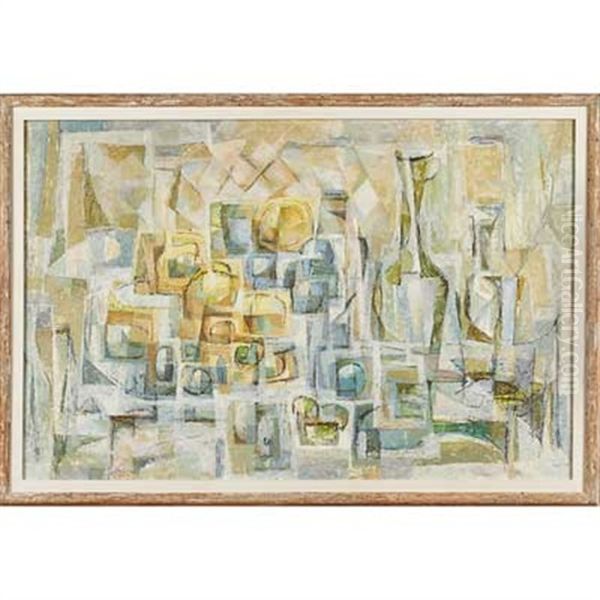 Untitled Painting (still Life With Fruit And Bottles) - view 1