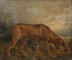 A Hungarian Hound by Anton Weinberger