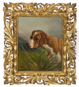 Hunting Dog by Anton Weinberger