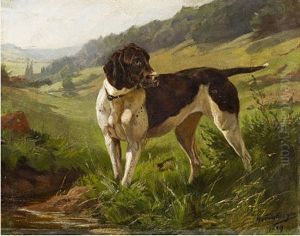Jagdhund by Anton Weinberger