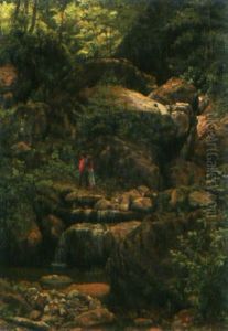 Kinder Am Fusse Des Pilatus by Seraphin Xaver Weingartner