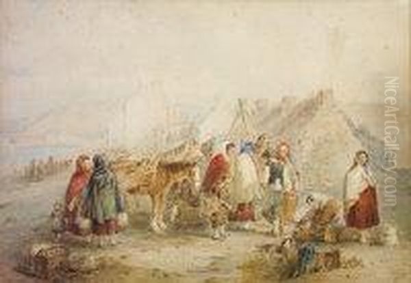 Market At Clifden, Galway - view 1