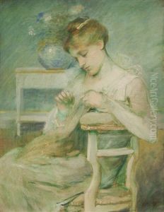 The Pumpkin Patch by Julian Alden Weir