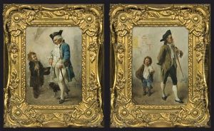 Lucky (+ Unlucky; Pair) by Joseph Emanuel Weiser