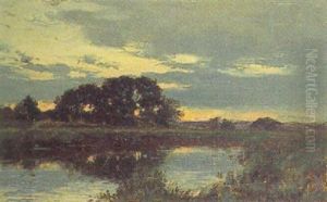 Abendliche Moorlandschaft by Joseph Emanuel Weiser