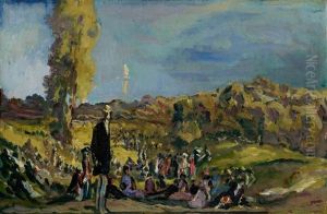 Am See by Albert Weisgerber
