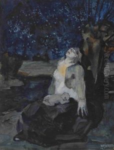 Mutter Mit Kind by Albert Weisgerber