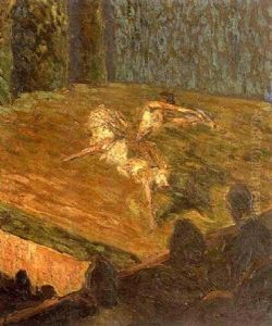 Balletttanzerin by Albert Weisgerber