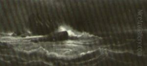 The Crashing Surf At Night