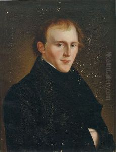 Portrait Eines Jungen Mannes Portrait Eines Jungen Mannes