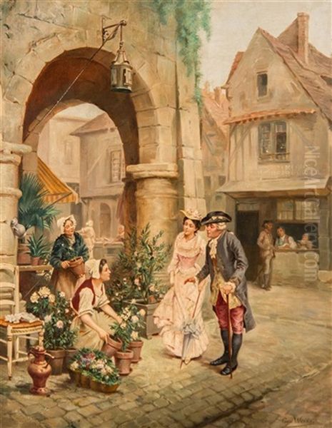 The Flower Seller - view 1