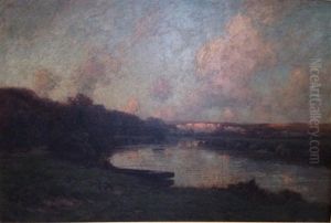 Twilight On The River Arun by Jose Weiss