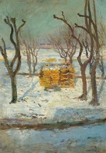 Winterlandschaft by Karl Weiss
