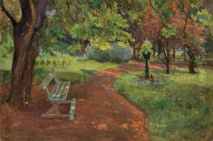 Gartenallee by Karl Weiss