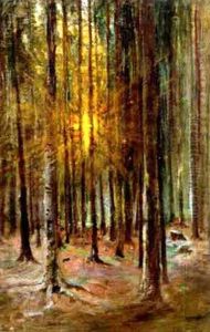 Kreuz Im Walde by Karl Weiss