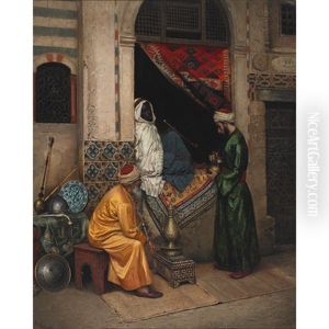 The Carpet Merchant by Rudolf Weisse