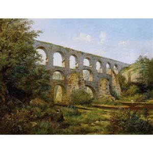 Antiker Aquadukt by Rudolf Johann Weisse