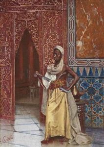 The Harem Guard by Rudolf Johann Weisse