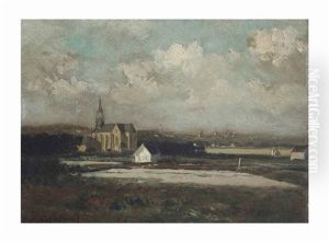 Bleachfields In The Dunes by Jan Hendrik Weissenbruch