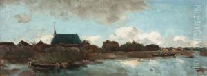 View Of Noorden by Jan Hendrik Weissenbruch
