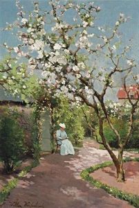 Under The Blossom Tree by Willem Johannes Weissenbruch