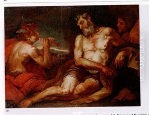 Mercury And Argus by Hans Adam Weissenkirchner