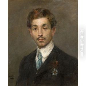 Portrait De Jeune Homme A La Legion D'honneur