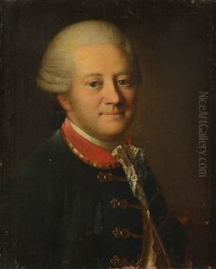 Portrait De Christian Frederic, Baron De Freund-sternfeld