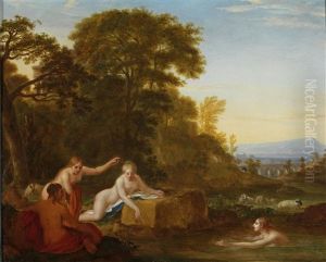 Bathing Shepherdesses