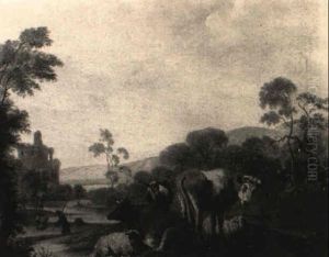 Fluslandschaft by Johann Friedrich Weitsch