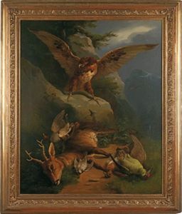 Adler Bei Erlegtem