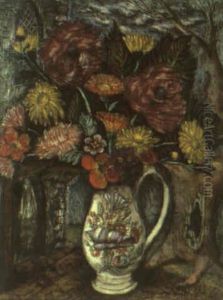 A 'gothick' Flower Picture