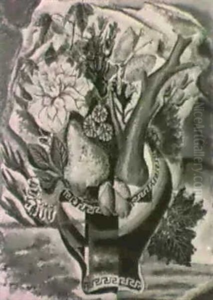 Still Life With Vase Of Flowers - view 1