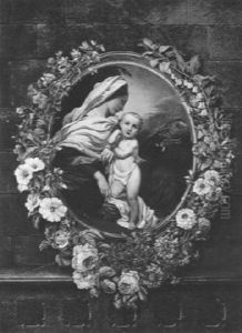 Die Heilige Familie, Umgeben Von Blumenranken Die Heilige Familie, Umgeben Von Blumenranken